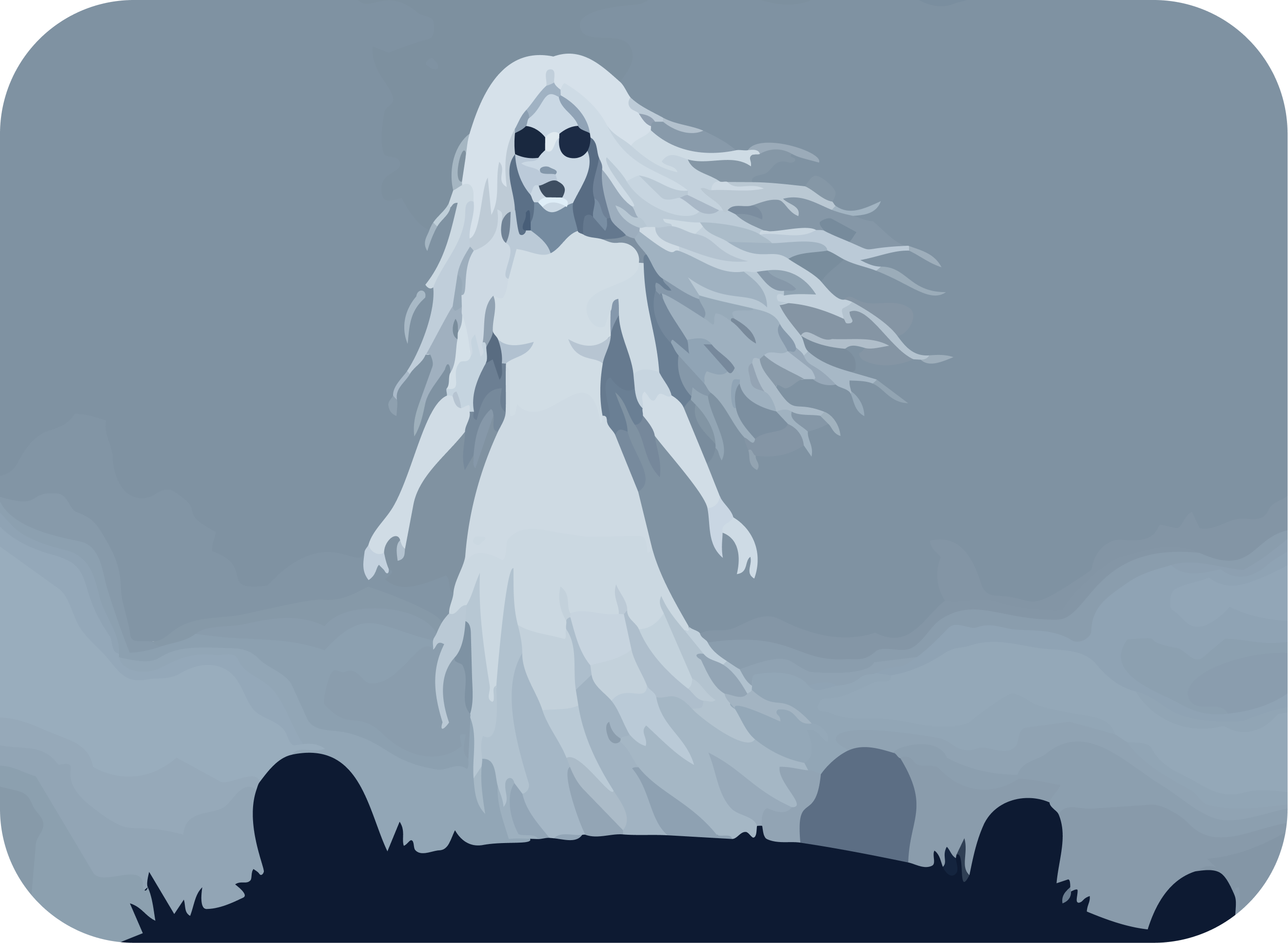 The Banshee washing at the river