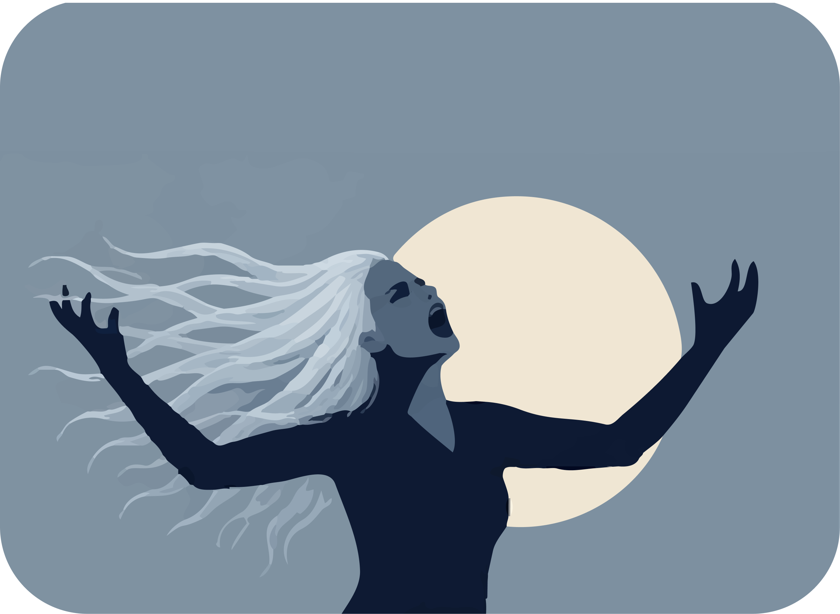 The Banshee weeping by candlelight