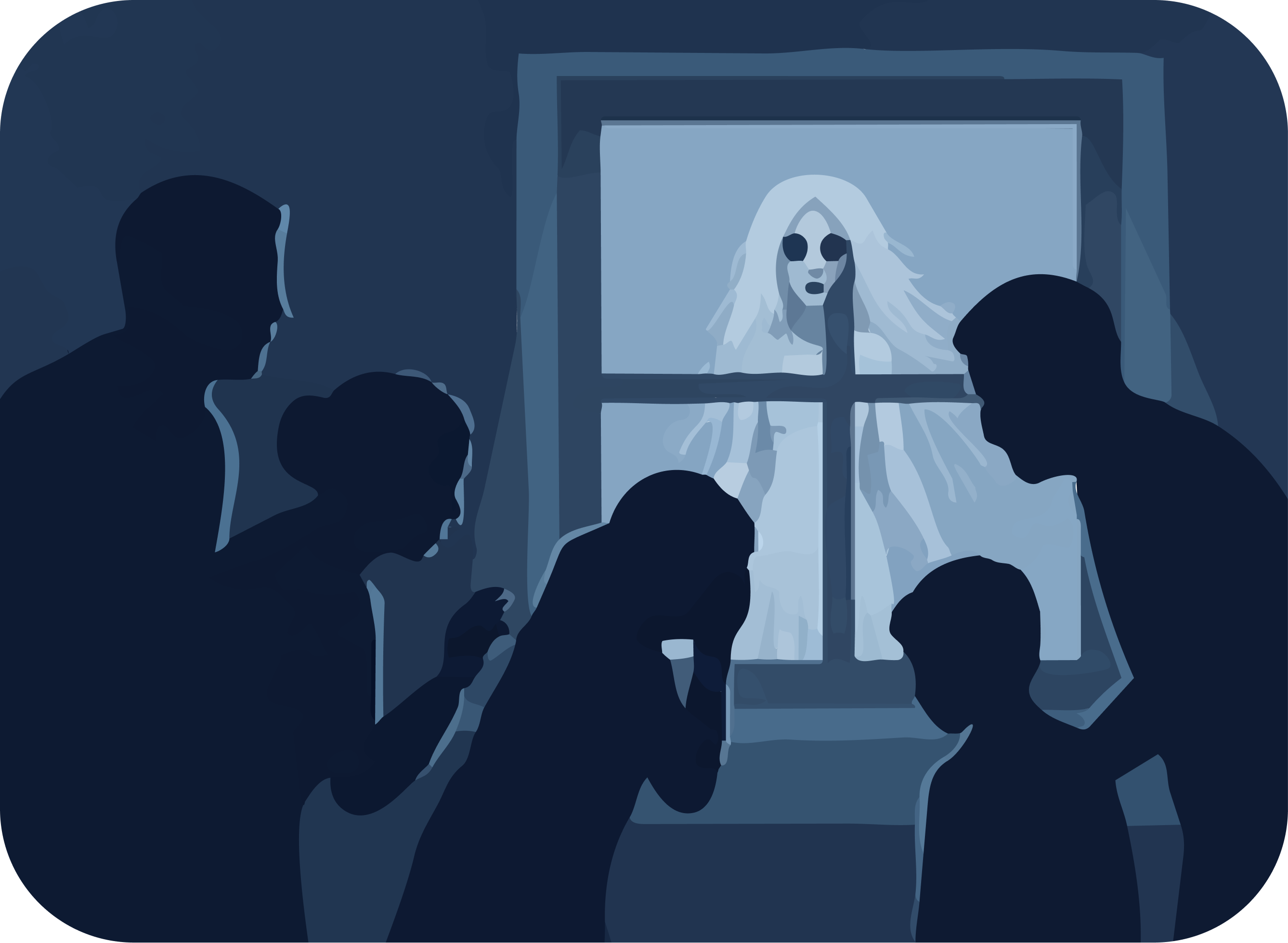 A man confronting the Banshee